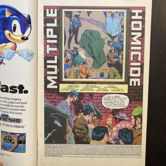 X-Factor: Annual No. 8, No. 72, No. 108, No. 118, No. 134 Marvel Comics (1991-7) - Picture 11 of 16